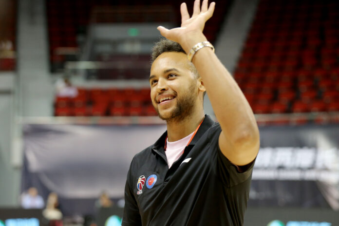 Kyle Anderson of Memphis Grizzlies attends the CBA Summer League at the Baoshan Sports Center in Shanghai, China in 2018