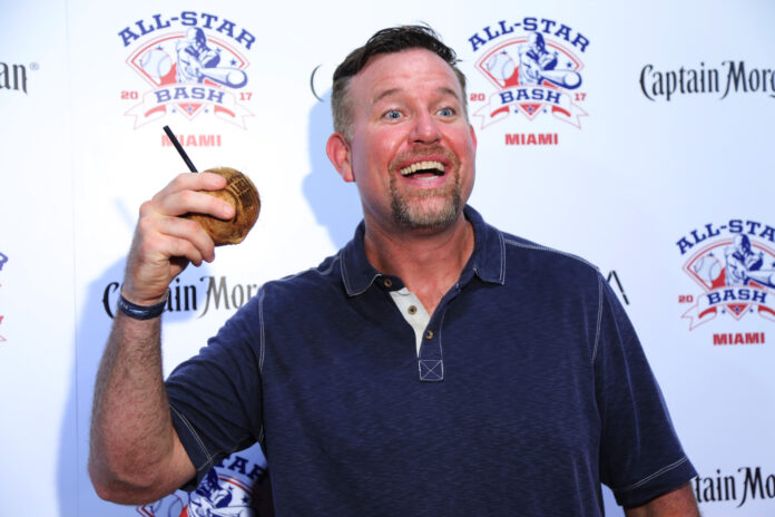 Sean Casey at the MLB All-Star Bash in 2017