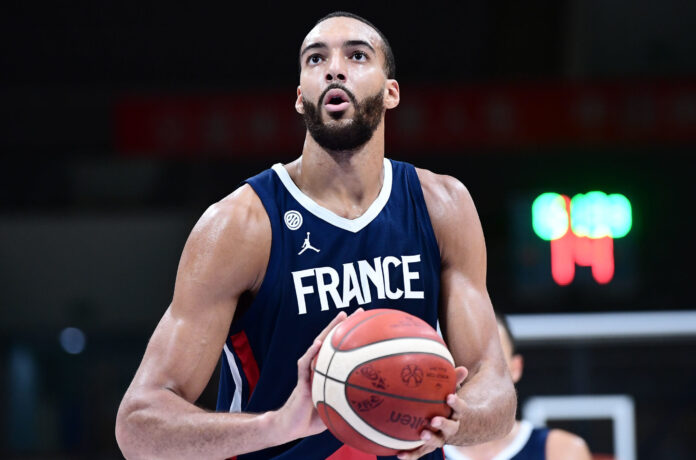 Rudy Gobert with France in 2019